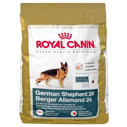 Finding a dog food to best fit your german shepherd diet may be more difficult than expected. Royal Canin German Shepherd 24 Dry Dog Food - 1800PetMeds