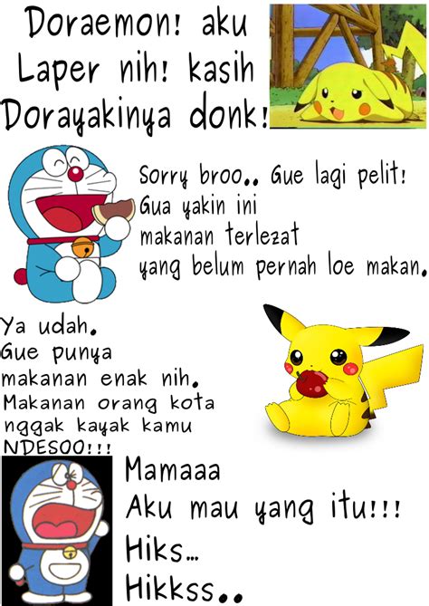 Check spelling or type a new query. NimeLovers: Komik Lucu Doraemon Vs Pikachu