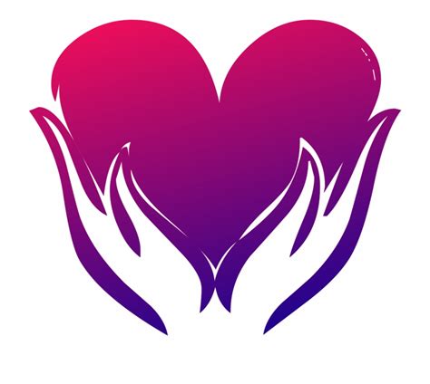 Heart Hand Hands Love Symbol Png Image Heart Clip Art Library