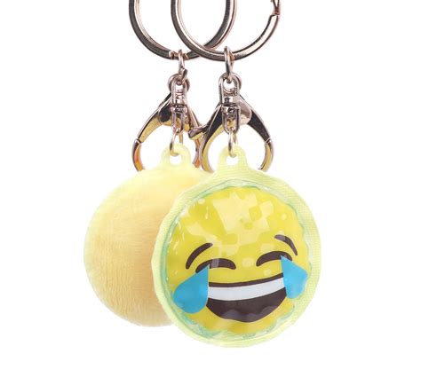 Emoji Keychain 2 Pack Fomi Care We Bring Relief Naturally