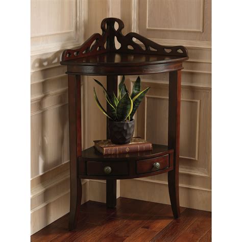 The Grace Corner Accent Table Perfect Piece Fit Elegantly Into Your
