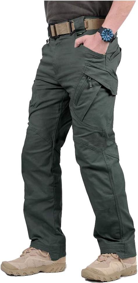 Carwornic Gear Mens Assault Tactical Pants Lightweight Cotton Outdoor Military