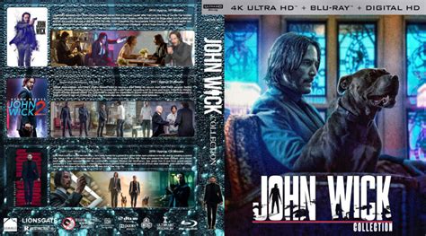John Wick Collection Custom 4k Uhd Cover V2 Dvdcover Com Riset