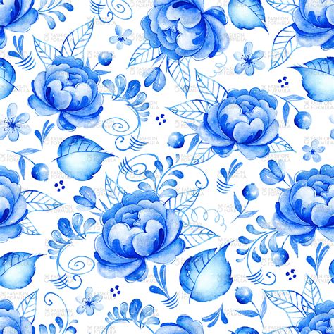 Blue Floral Background 41 Pictures