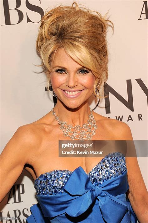 Christie Brinkley Attends The 65th Annual Tony Awards At The Beacon