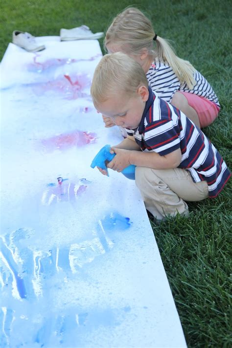 Toddler Approved Spray Art For Toddlers