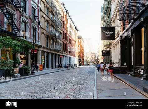 Greene Street Soho High Resolution Stock Photography And Images Alamy