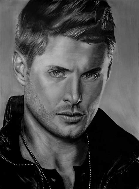 My Drawing Of Dean Winchester Art
