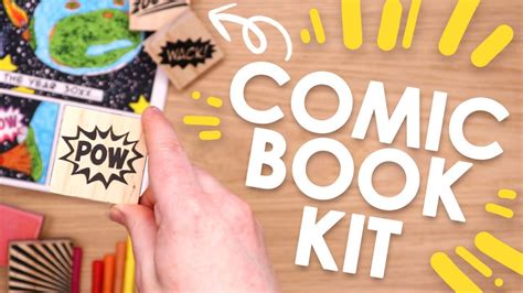 Diy Comic Book Kit Also Event Comic Reveal Youtube