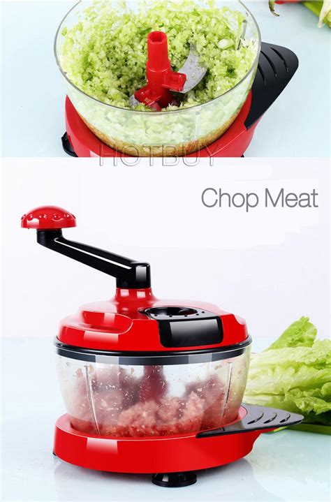 2020 Multifunction Vegetable Food Processor Kitchen Manual Food Chopper