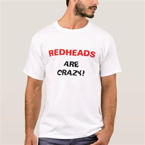 redheads t shirt zazzle