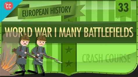 World War I Battlefields Crash Course European History 33