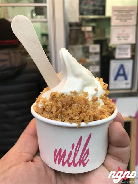 The Milk Bar New York The Famous Soft Serve Cereal NoGarlicNoOnions Restaurant Food And