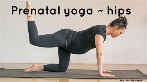 Minute Prenatal Yoga For The Hips Lower Back Deep Release All Trimesters Youtube