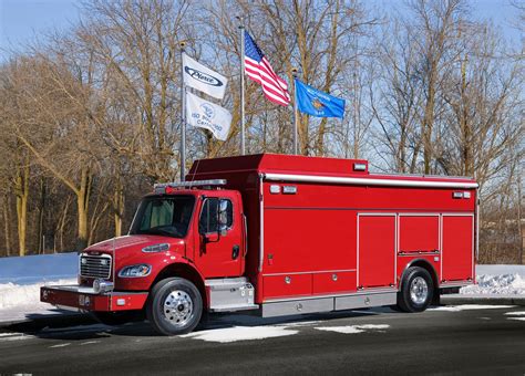 Pierce Fire Truck Enforcer Heavy Duty Non Walk In Rescue Delivered To