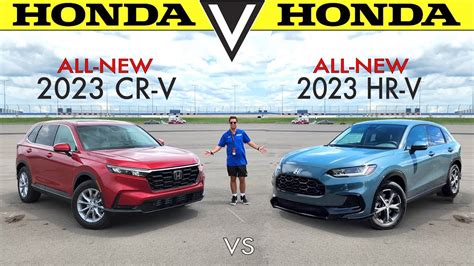 Honda Battle 2023 Honda Cr V Vs 2023 Honda Hr V Comparison Youtube