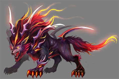 Concept Art Knights Fable Beast Fantasy Beasts Mythical Creatures