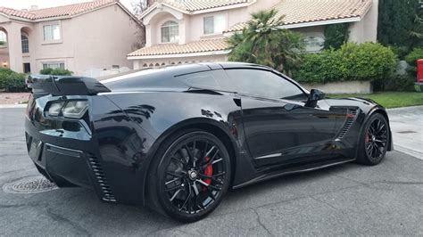 Sold 2017 Black On Black Z06 Z07 3lz 11k Miles Corvetteforum
