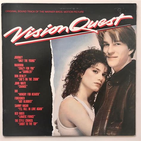 Vision Quest Original Motion Picture Soundtrack Lp Vinyl Etsy