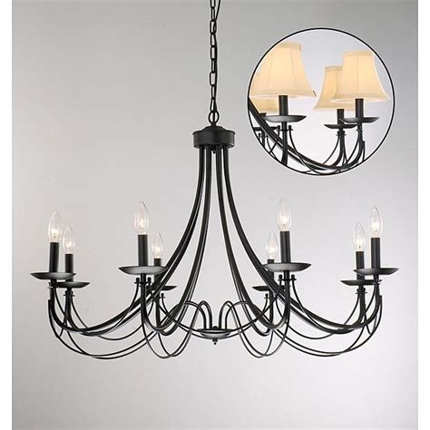 If you're interested in finding chandeliers options other than black and wrought iron, you can further refine your filters to get the selection you want. 10 Best Black Iron Chandeliers