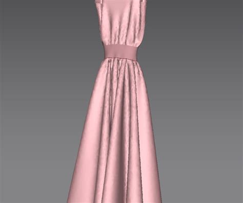 Artstation Sequin Dress 3d Model Resources