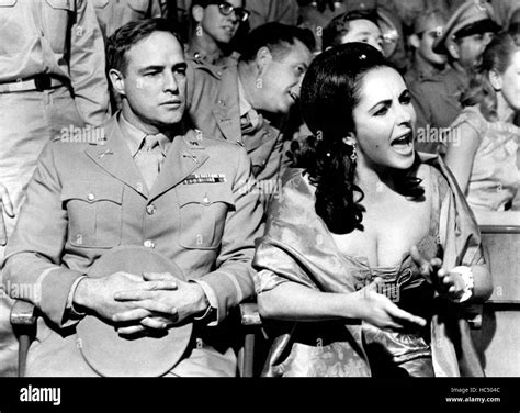 Reflections In A Golden Eye Marlon Brando Elizabeth Taylor 1967