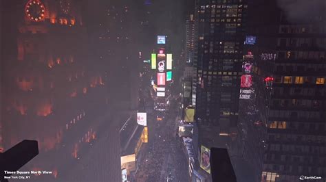 One Times Square Cam New Year 2022 EarthCam YouTube