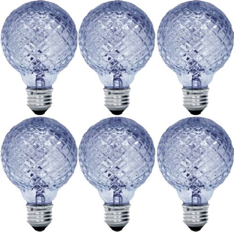 We've provided this light bulb and socket guide to help you understand the industry terms and help you with bulb identification. GE Lighting 16774 40-Watt Halogen Faceted G25 Vanity Light ...