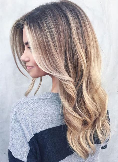 Throw your hair into two loose braids while your strands are still wet, sleep on them, and remove them in the. 25 Balayage Hair Colors - Blonde, Brown and Caramel ...