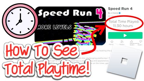 How To See Total Time Played On Roblox Games 2024 Youtube