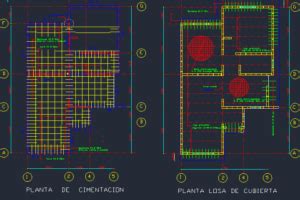 Losa De Cimentaci N Detalles En Dwg Detalles Cad