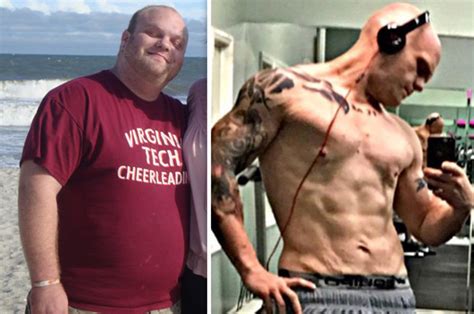 Obese Man Loses Half His Body Weight To Get Shredded Six Pack This Is