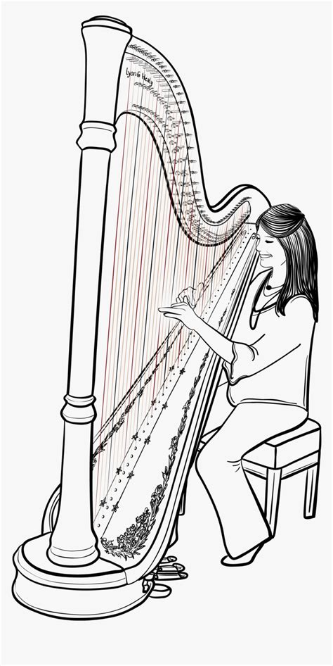 Harp Drawing Png Choose Your Favorite Harp Drawings From Millions Of