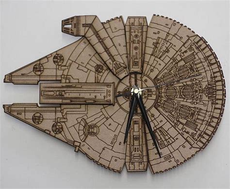 Millennium Falcon Clock The Printery
