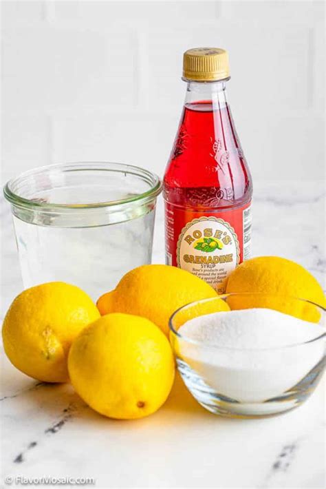 Pink Lemonade Recipe Flavor Mosaic