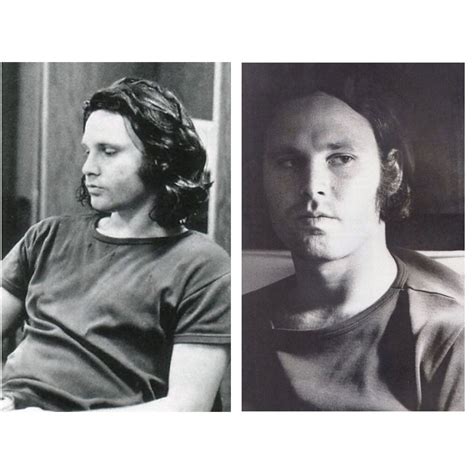 Before After Jim Gave Himself A Haircut Jim Morrison Krimskrams
