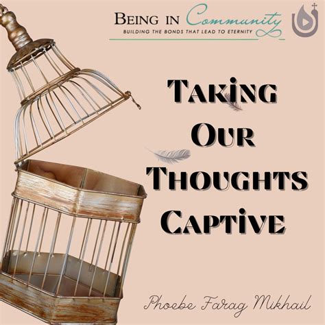 Taking Our Thoughts Captive Upper Room Media Blogs