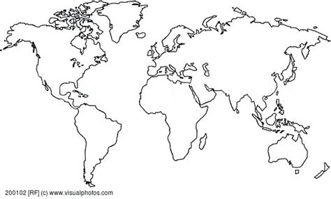 World Map Blank Simple London Top Attractions Map