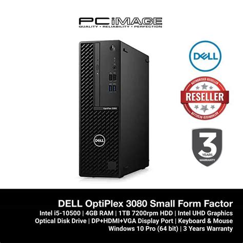 Dell Optiplex 3080 Small Form Factor Desktop Pc Image Malaysia