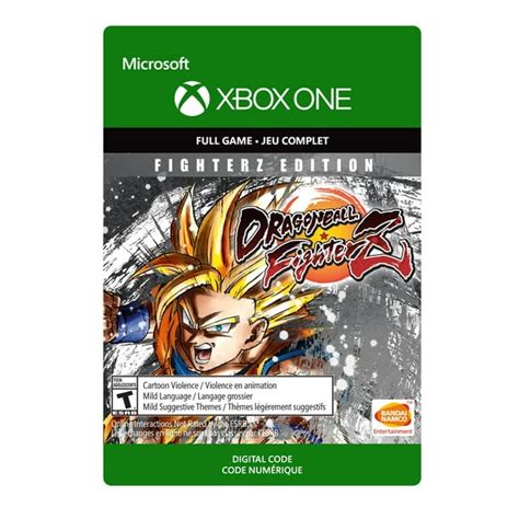 Xbox One Dragon Ball Fighterz Fighterz Edition Digital Download