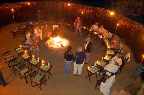 African Boma Dining Area Game Lodge Area Games Outdoor