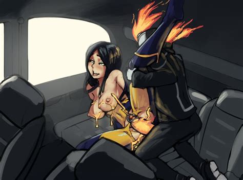 Rule 34 Black Hair Boxman Breasts Clothed Sex Clothing Cum Cum On Body Female Ghost Rider