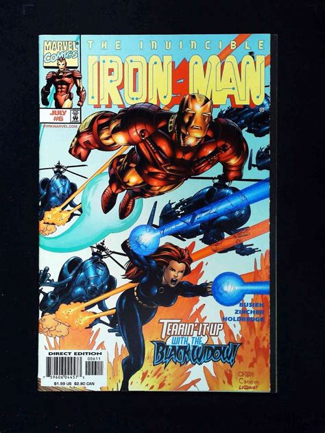 Iron Man 6 3Rd Series Marvel Comics 1998 Vf Historietas Cómics