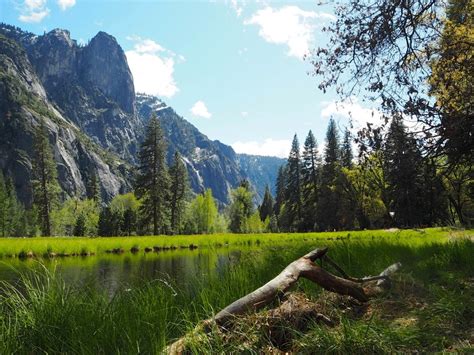 Yosemite National Park Ca Lakes Mountains The Style