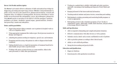 733 sports medicine physician jobs. Job Description for Health Care, Sample of Health Care Job ...