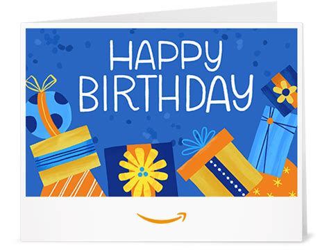 Amazon T Card Print Happy Birthday Presents Print At