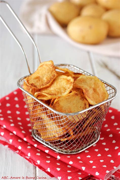 Chips Di Patate Super Croccanti Ricetta Idee Alimentari Ricette