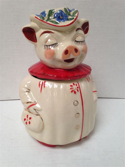 Vintage 1940s Shawnee Winnie The Pig Cookie Jar Available On Ebay From
