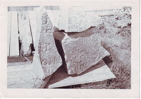Inscribed Stone Found On Oak Island Nova Scotia Von Jo Atherton Oak