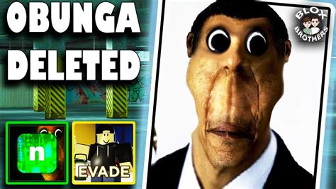 Obunga Deleted Removed By Roblox Nicos Nextbots Evade Roblox